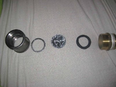 all the parts except the 2&amp;quot; threaded ring in there