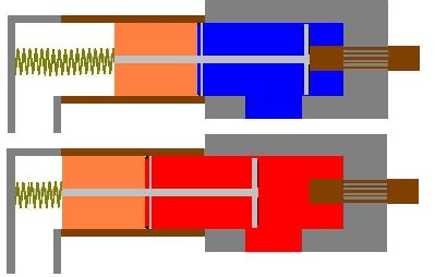 Top:  Valve Primed<br />Bottom: Valve Firing