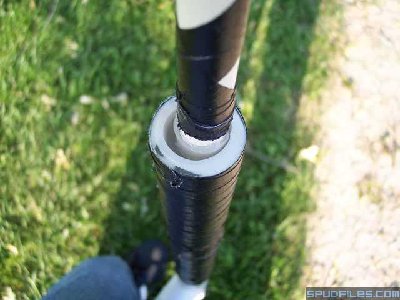 Barrel straightener (film cannister cap)