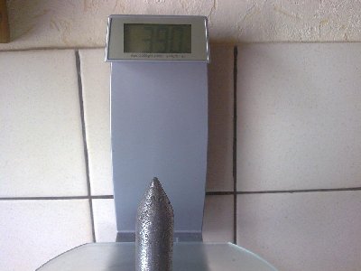 390g lead projectile