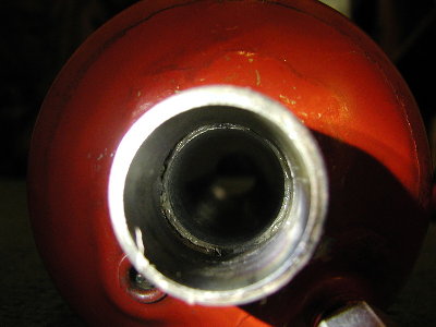 This valve is also hand lapped to a very smooth finish.  The piston for this cannon uses floating o rings.