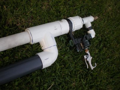 rear end of the gun