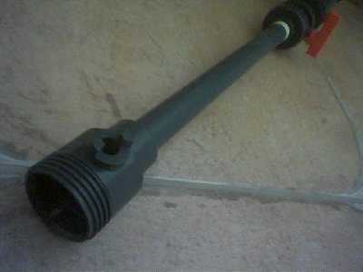 The Barrel with the flash hider