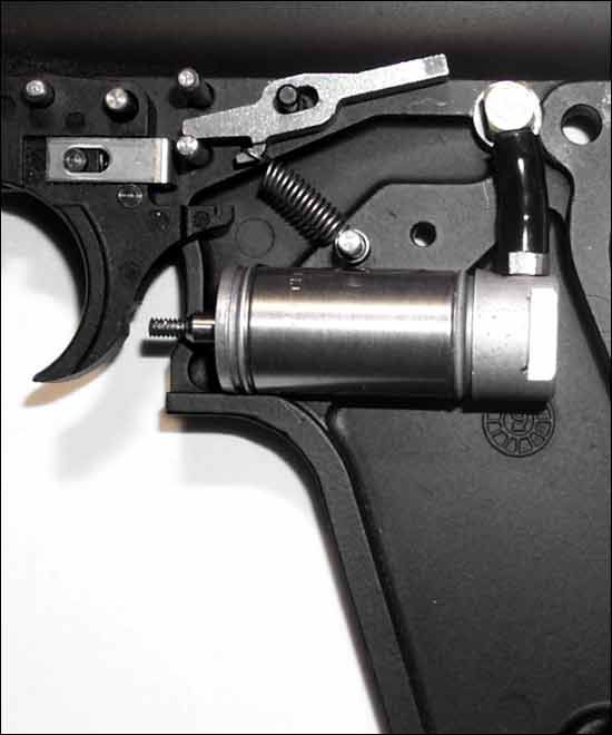 Don't pay attention to the silver barrel thing.  That's a custom part for the gun.