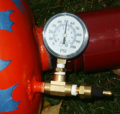 A good view of the gauge so you can find the leakage rate in the video.