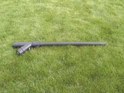 3&amp;quot; Chamber with a 3' barrel. Has a range of 200 yards. Uses starting fluid.