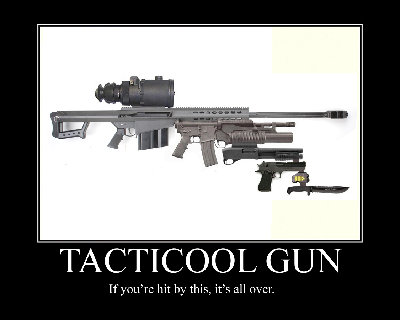 What do you mean you aren't making it tacticool?