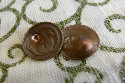 two 1c coins, 400psi