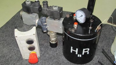 The electro valves to keep distance from the Reactor while working, and the remote control comand