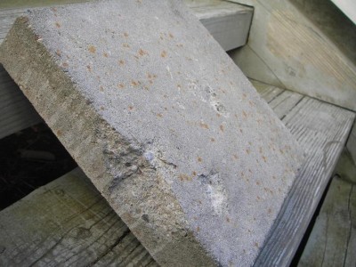 Pic 3.JPG (80.29 KiB) Viewed 3436 times This concrete block is 11inx11inx2.5in and was shot with paintball size ballbearings