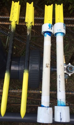 3/4&quot;x18&quot; dart with pvc split sabot.