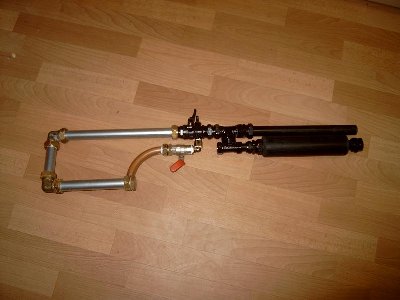 Here she is...all grown up.<br />1&amp;quot; caliber repeater.$-5 shots on one load.Shoots trough two layers of ply.<br />Paintjob on the way....