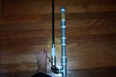 with my foot for a bad size comparisin