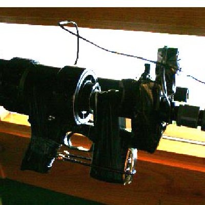 I put a momentary switch for the solenoid behind the trigger of the old airsoft pistol