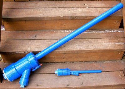 Big Brother 36&amp;quot; barrel, 1.5&amp;quot; diam<br /><br />Little Brother 12&amp;quot; barrel, 0.5&amp;quot; diam