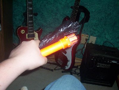 heres how i hold it when thrown