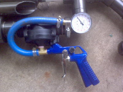 type of blow gun (picture off different gun)