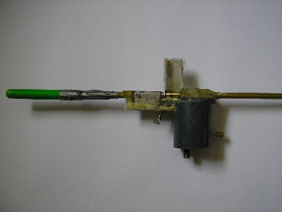 The final protoype configuration, complete with gravity fed magazine and spring-loaded bolt stop.