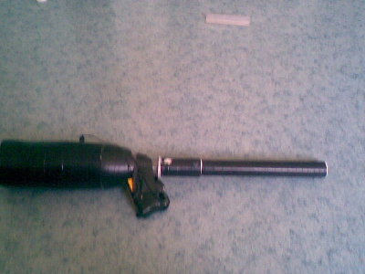 my spudgun with the 2,8 mm barrel