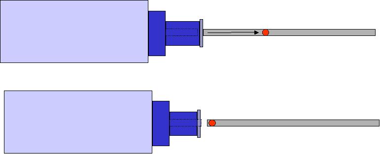 This diagram is a bit messed up. The top picture shows the valve open. The lower picture shows valve closed