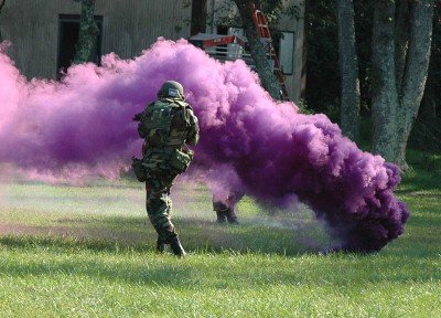 This is what the smoke bomb will look like.