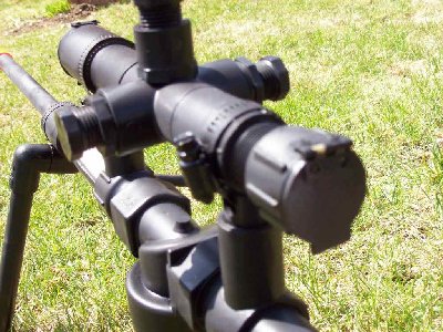 scope, lenses closed